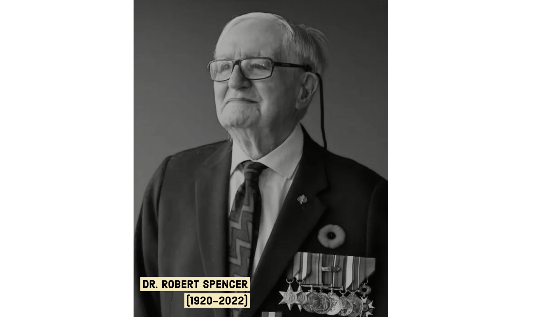 Remembering Dr. Robert Spencer (1920 2022) Policy Insights Forum (PIF)